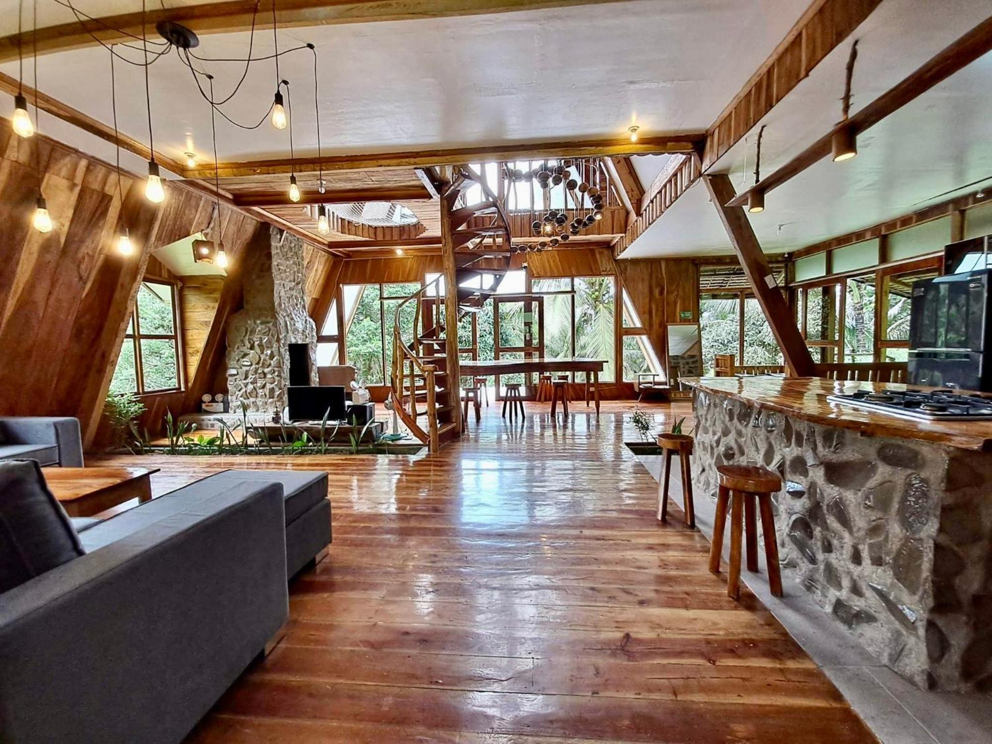 Camiguin Volcano Houses - A-Frame House Mambajao Exteriér fotografie